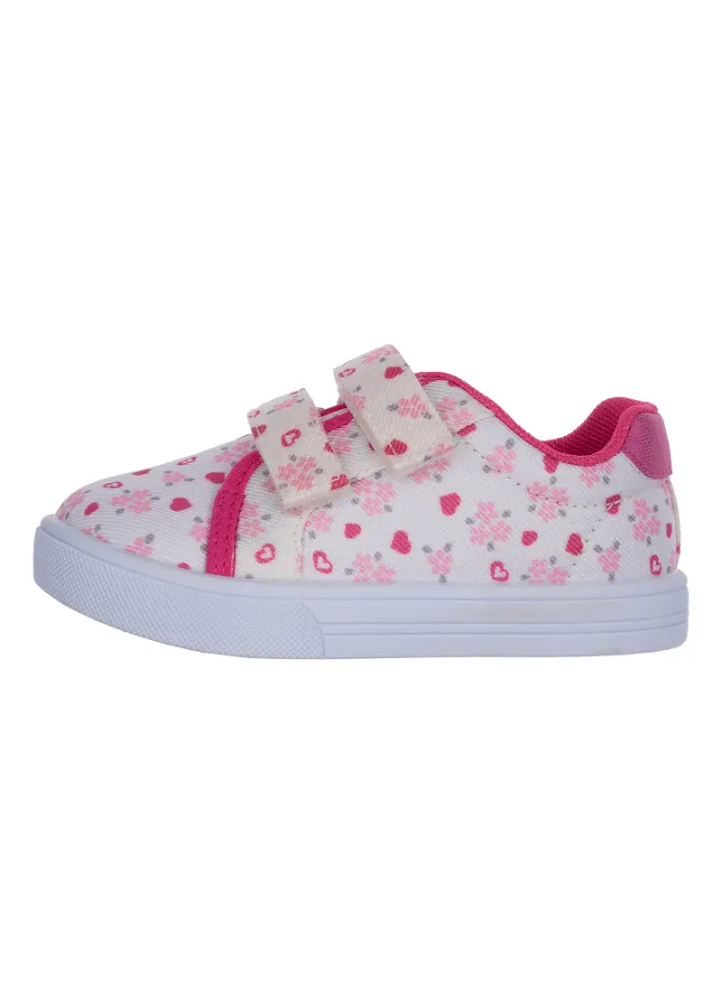 Chicco Sneakers Multicolor Da Bambina Con Chiusura A Strappo E Motivo A Fiori, Multicolor