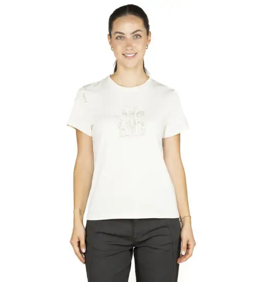 Chillaz Iseo Alpaca Gang W - T-shirt - donna White