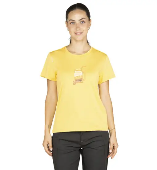 Chillaz Iseo Mountains To Go W - T-shirt - donna Yellow