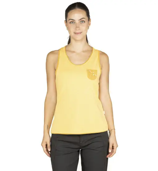 Chillaz Karpathos Flower Pocket W - top - donna Yellow