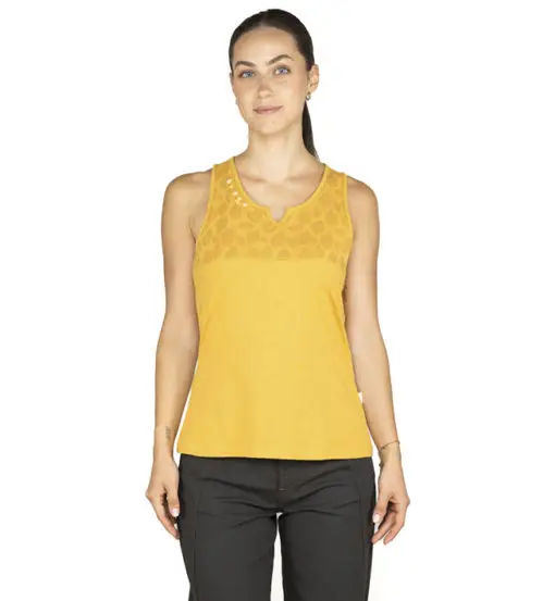 Chillaz Korfu Leaves W - Top - donna Yellow