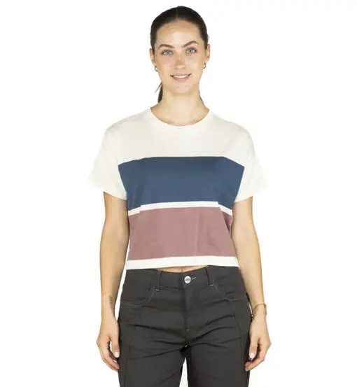 Chillaz Paris Color Block W - T-shirt - donna White