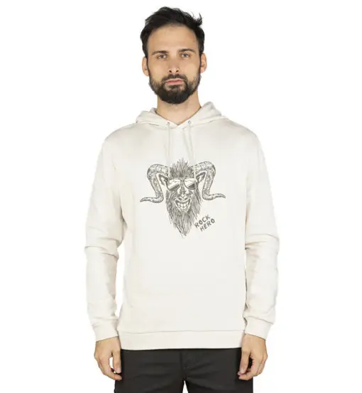 Chillaz Sapporo Rock Hero - felpa con cappuccio - uomo White