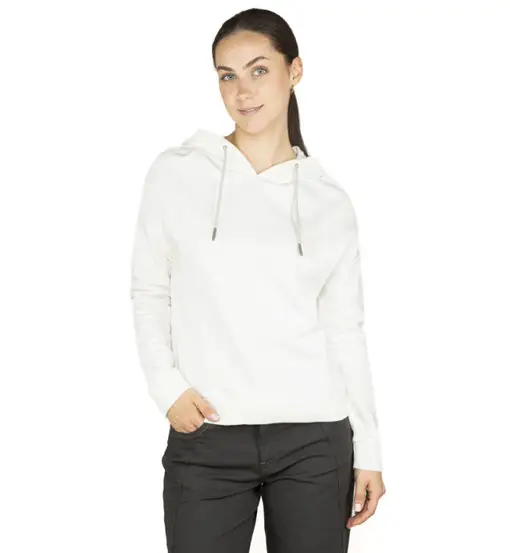 Chillaz Stelvio Alpaca Floral W - felpa con cappuccio - donna White