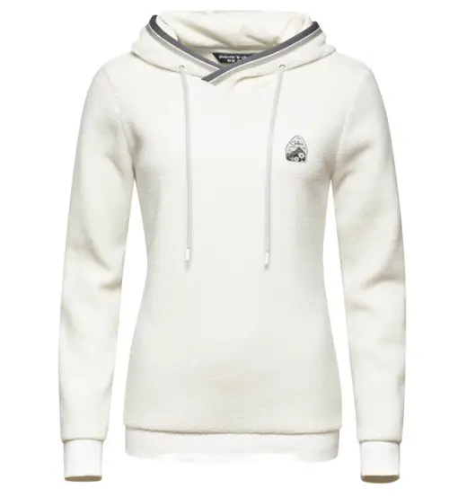 Chillaz Weißensee W - felpa con cappuccio - donna White