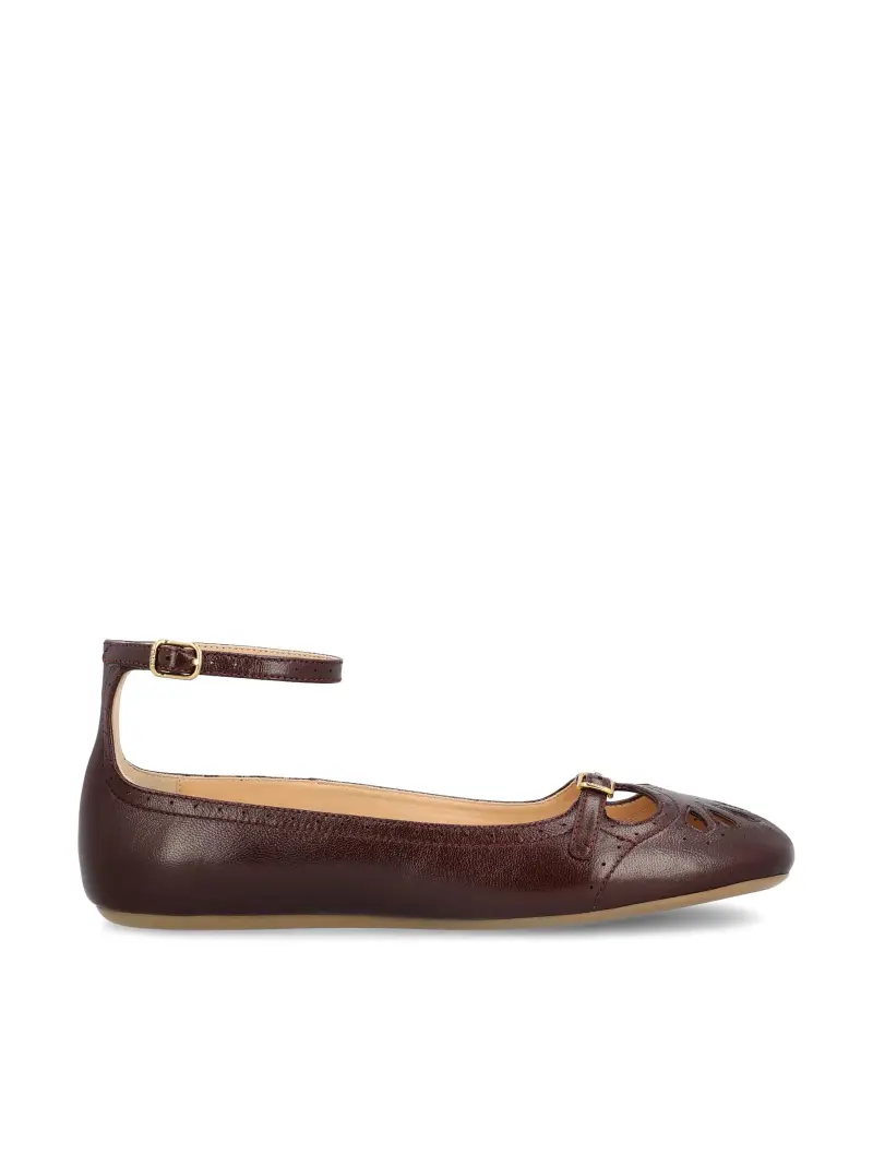CHLOE Ballerine Misty ROSSO