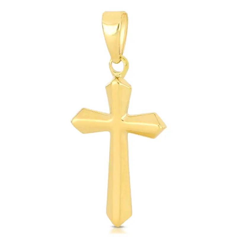 Gioielleria Lucchese Oro Ciondolo Croce Uomo Oro Giallo GL101964