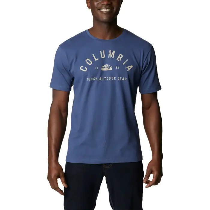 Maglietta Columbia Urban Trail Graphic Bleu
