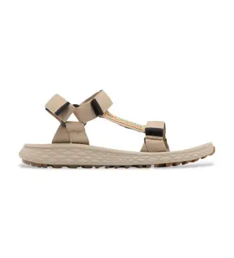 per uomo 2126931258 Sandali beige Globetrot Konos (43), Basso, Velcro, Casual