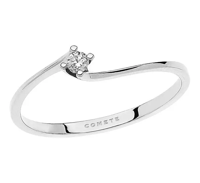 Anello Di Fidanzamento Solitario - Comete Gioielli - Oro 18Kt