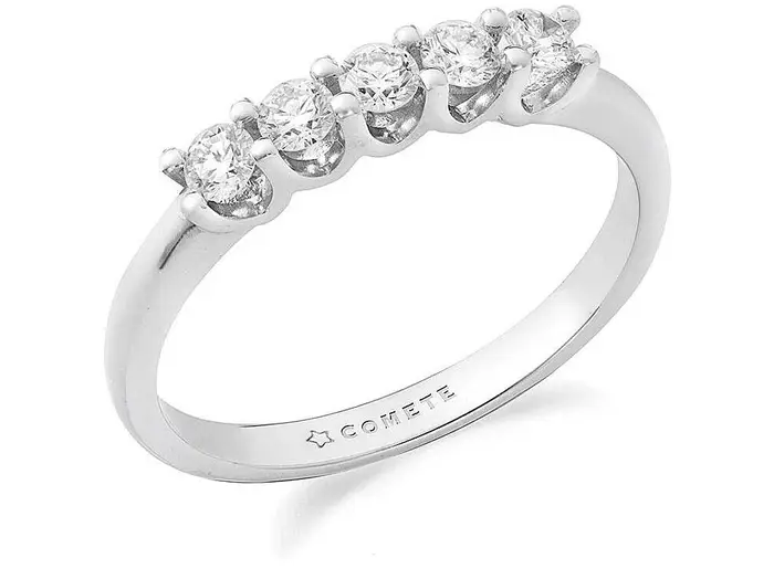 Anello Diamante Gioiello Donna Comete Trilogy Anb 2732