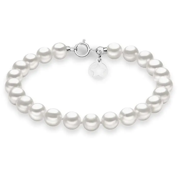 Bracciale Donna Gioielli Comete Fili Perle Brq 109 Am20