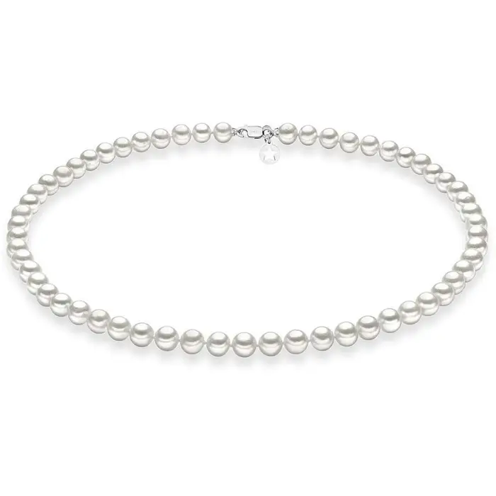 Collana Donna Gioielli Comete Fili Perle Acquadolce Oro