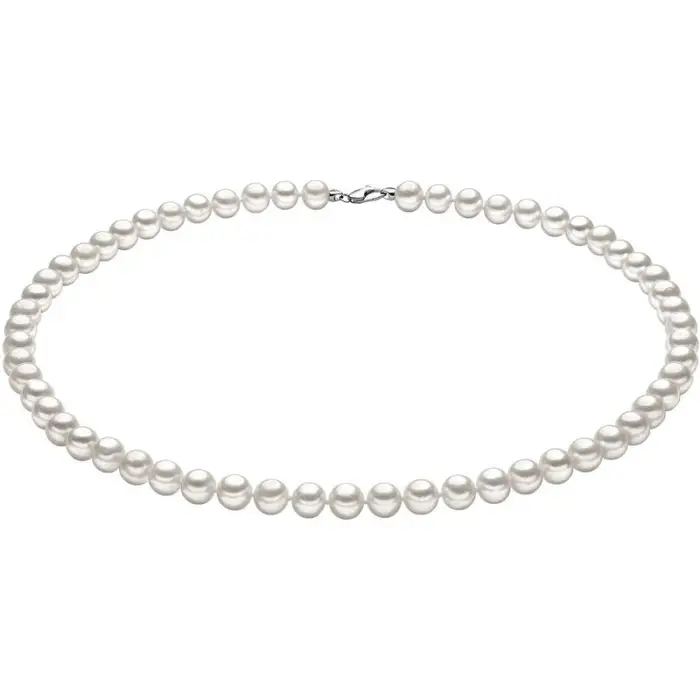 Collana Donna Gioielli Comete Fwq 103 - Oro E Perle