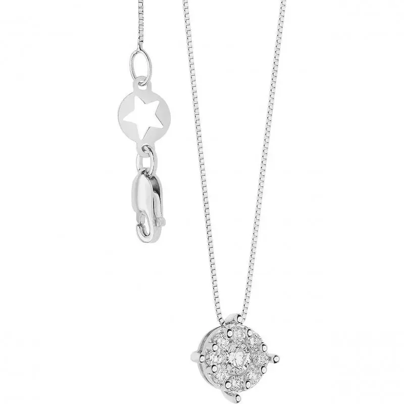 COMETE GIOIELLI Collana Donna Gioielli Comete Rose Di Diamanti