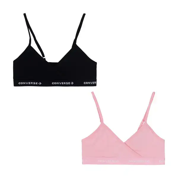 Converse Reggiseno sportivo per bambina CHG Triangle (x2)