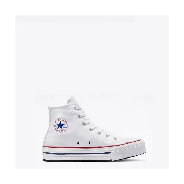 Scarpe bambini Converse All Star Lift Platform Eva Jr Sneakers ragazza Bianco