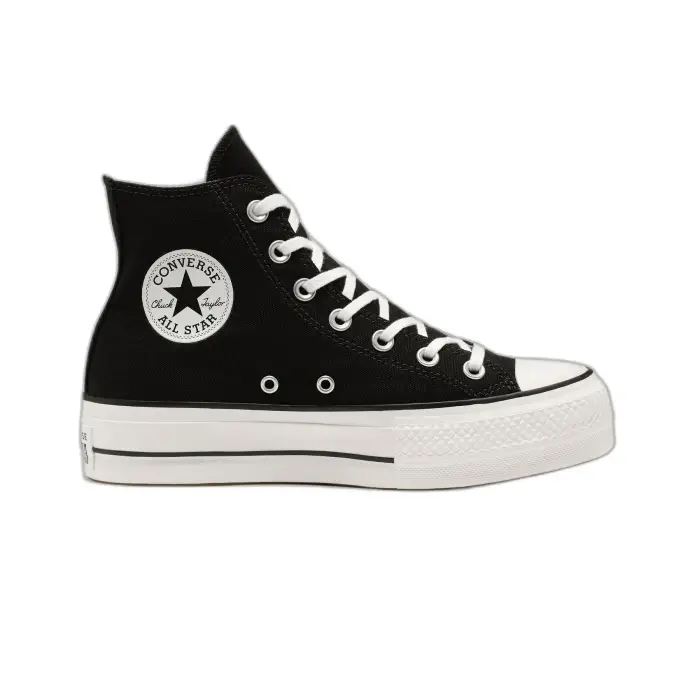 Scarpe da ginnastica da donna Converse Chuck Taylor All Star Lift Hi Noir