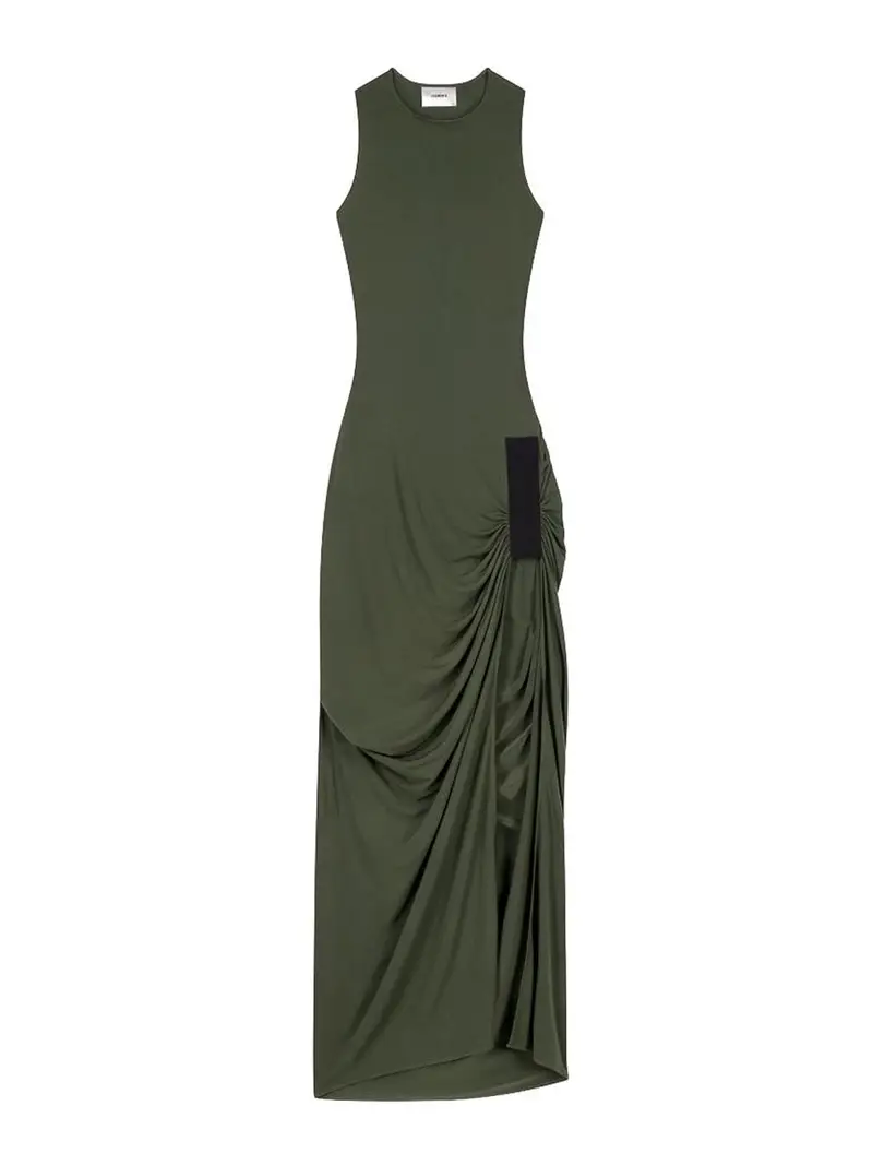 Coperni Abito Lungo Verde