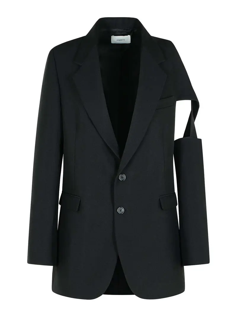 Coperni Blazer in poliestere nero