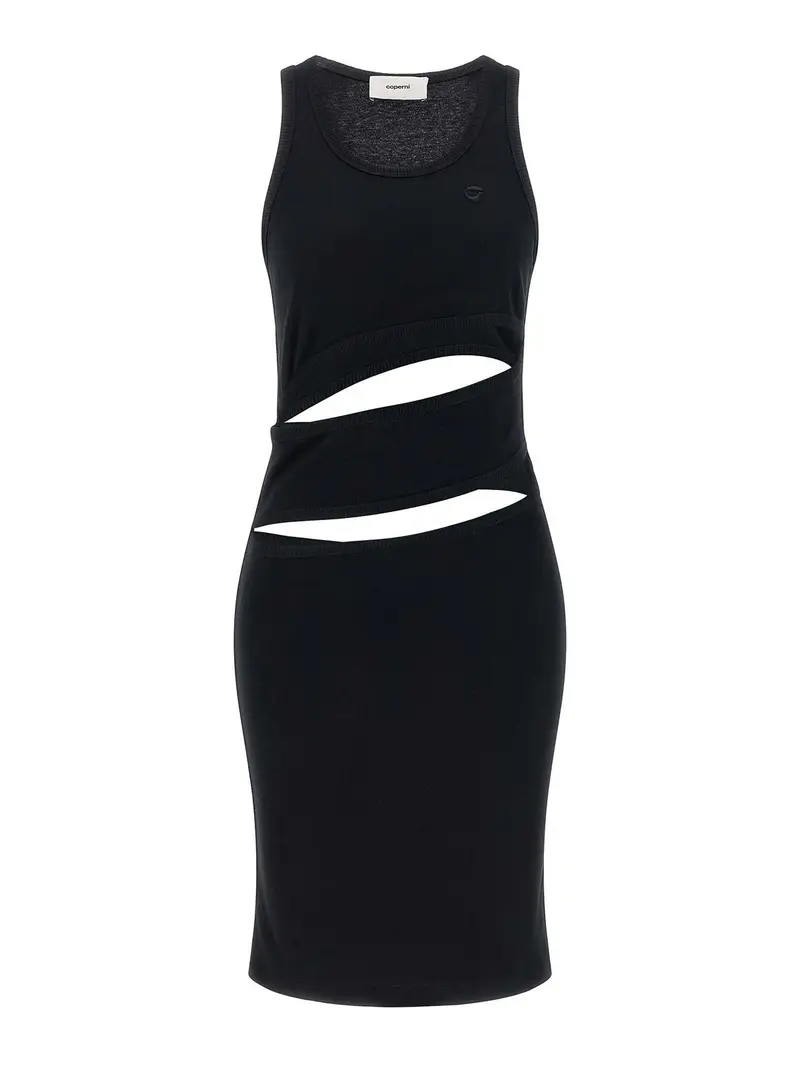 Coperni Vestito a spirale Nero