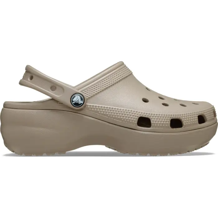 Crocs Sabot da bambina Classic Platform Beige