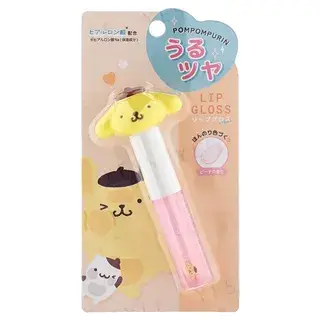 CRUX Sanrio Pompompurin Lip Gloss Light Peach