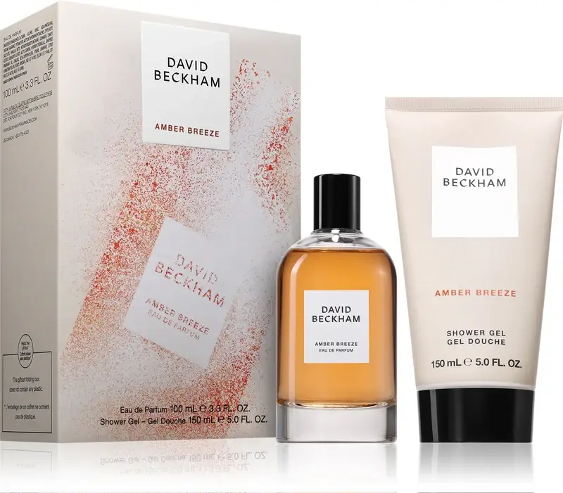 David Beckham Amber Breeze confezione regalo per uomo 2 pezzi