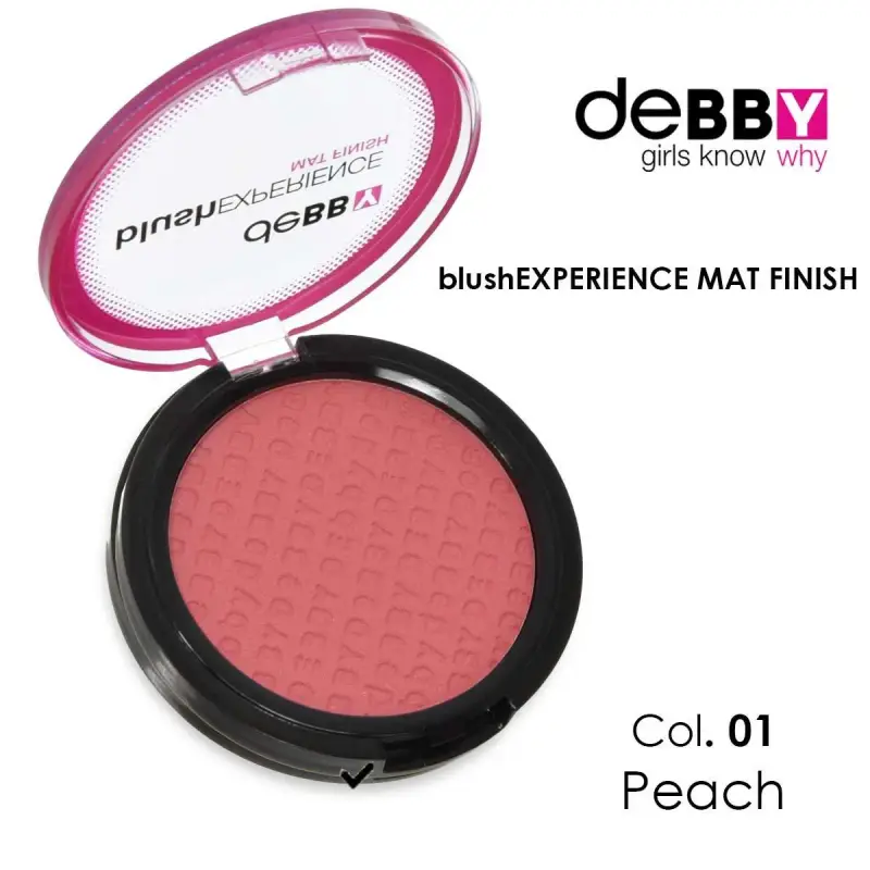 Debby blush Experience mat finish 01 pesca