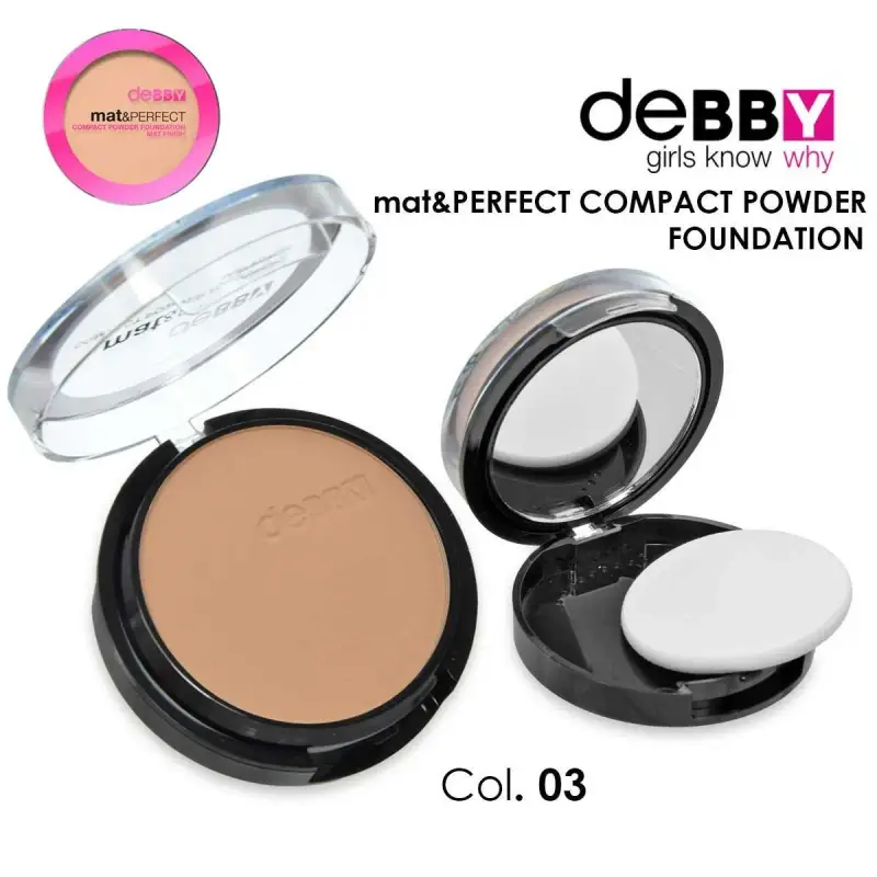 Debby fondotinta compatto 3 beige
