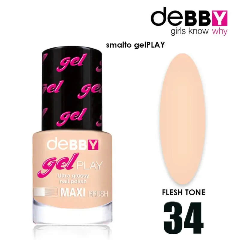 Debby smalto gel Play 34 FLESH TONE