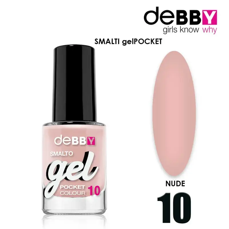 Debby smalto gel pocket 10 nude