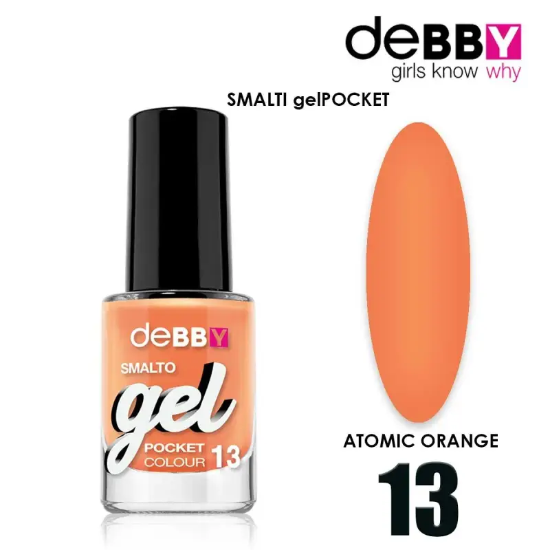Debby smalto gel pocket 13 atomic orange