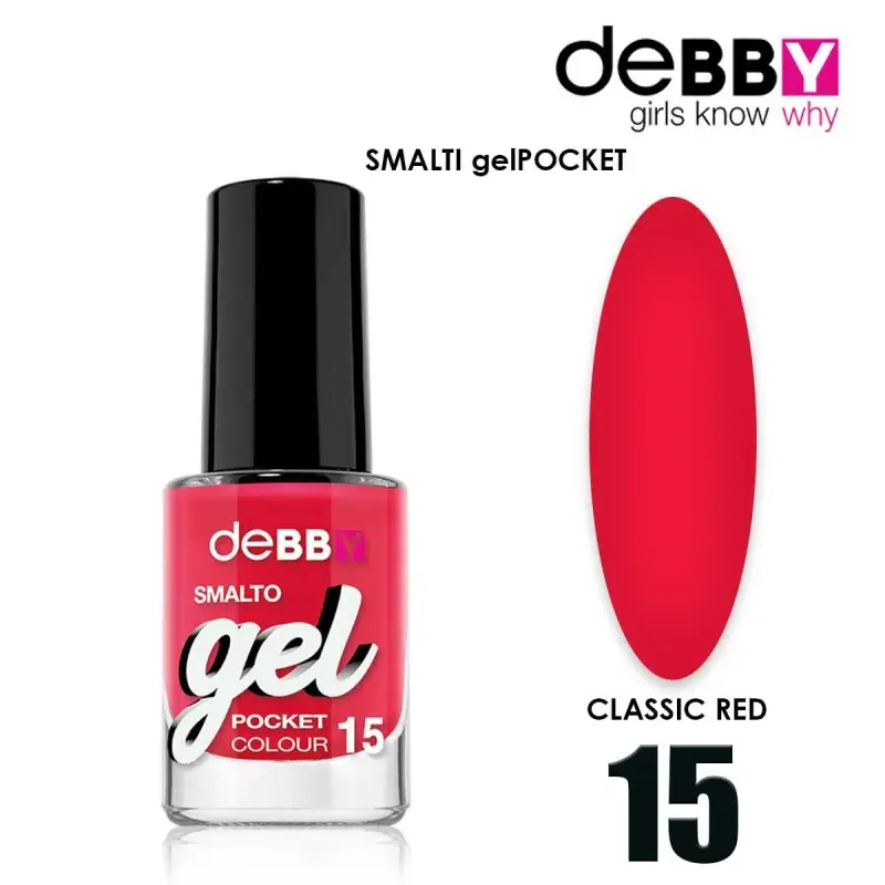 Debby smalto gel pocket 15 classic red
