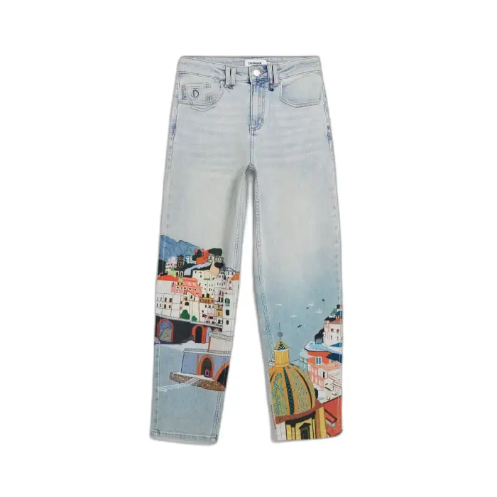 Jeans da donna Desigual Amalfi Bleu