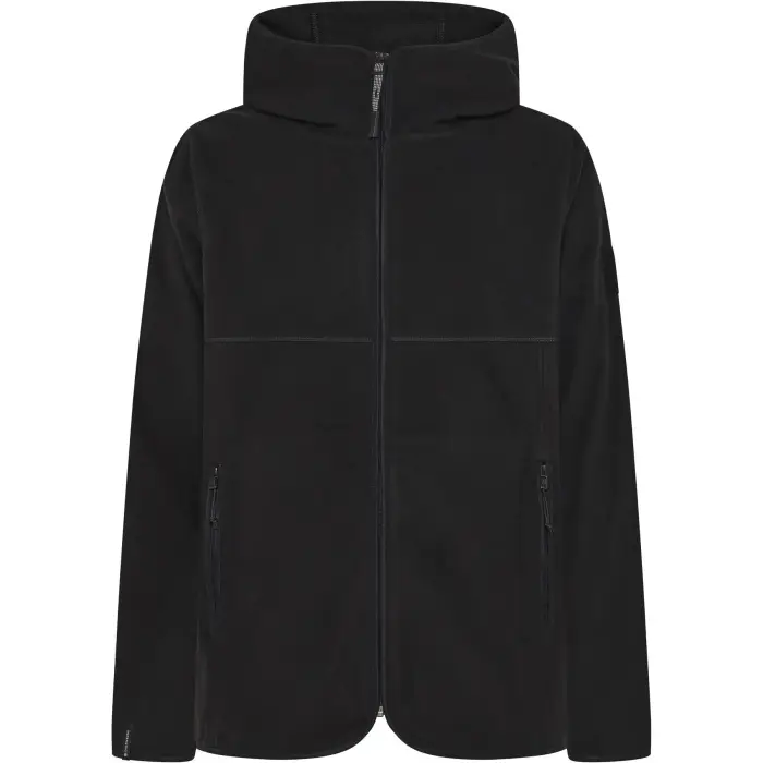Felpa con cappuccio zip Didriksons Helmi Noir