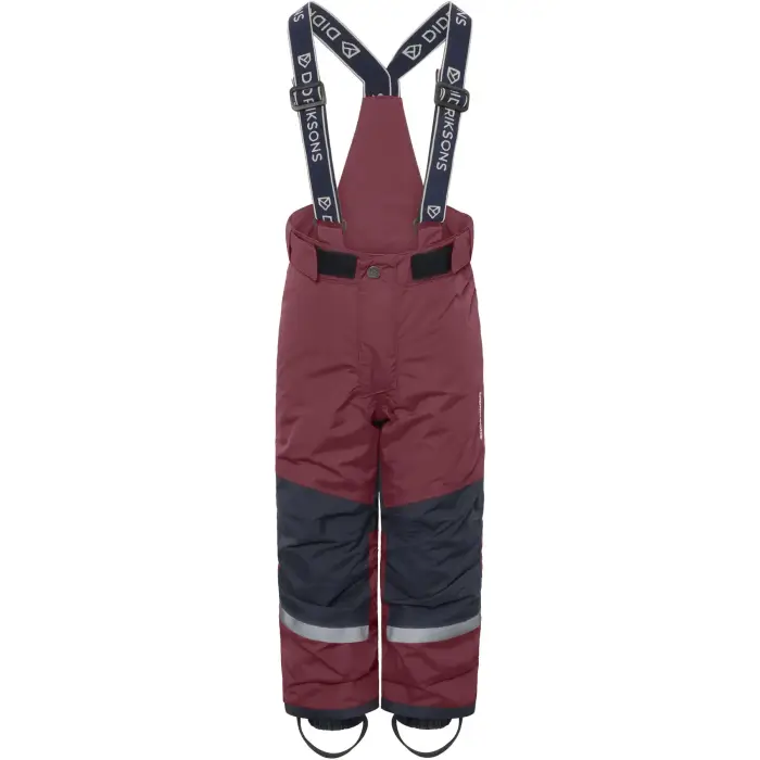 Pantaloni impermeabili bambino Didriksons Idre Rouge