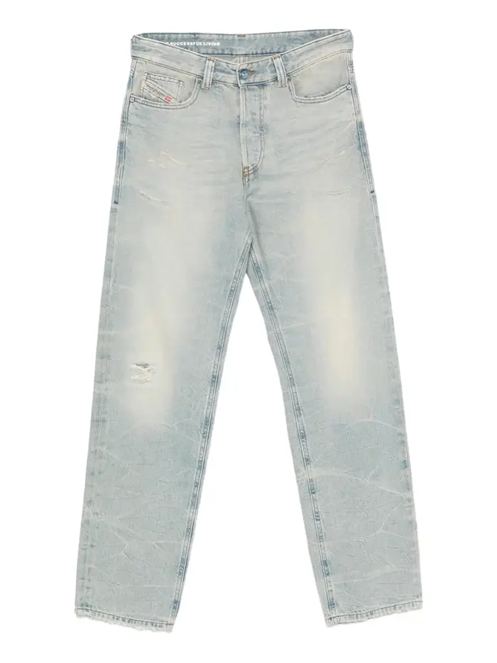 jeans straight diesel da donna - denim