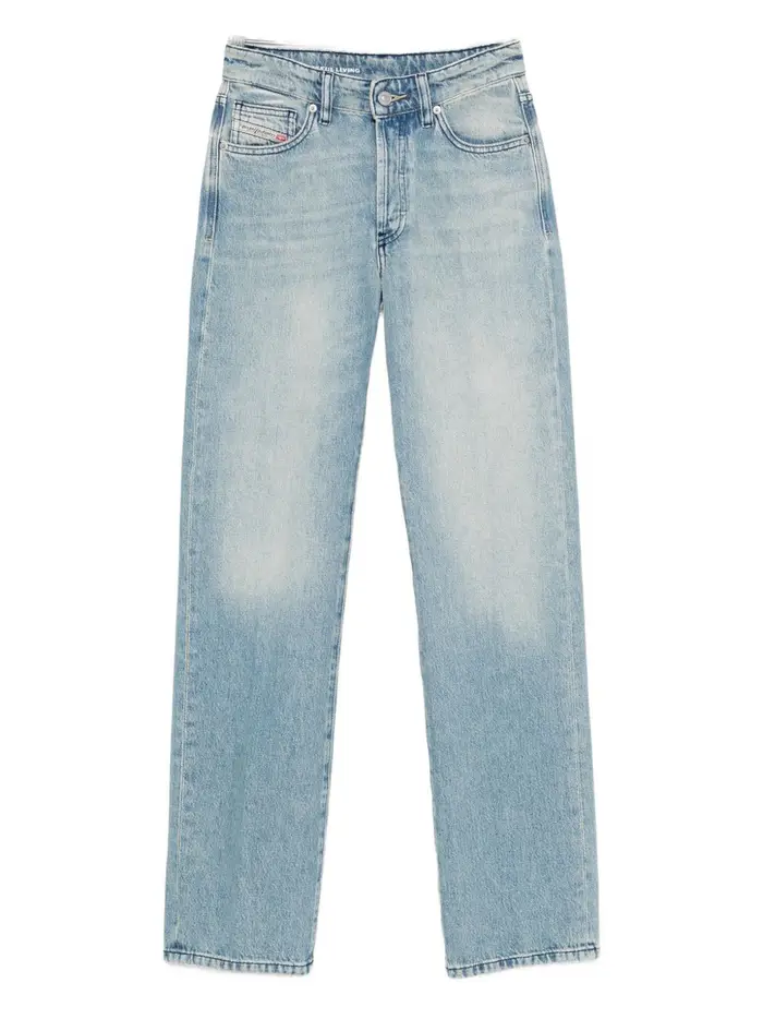 jeans straight diesel da donna - denim