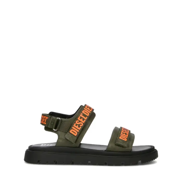 DIESEL Sandalo ragazzo militare Vario