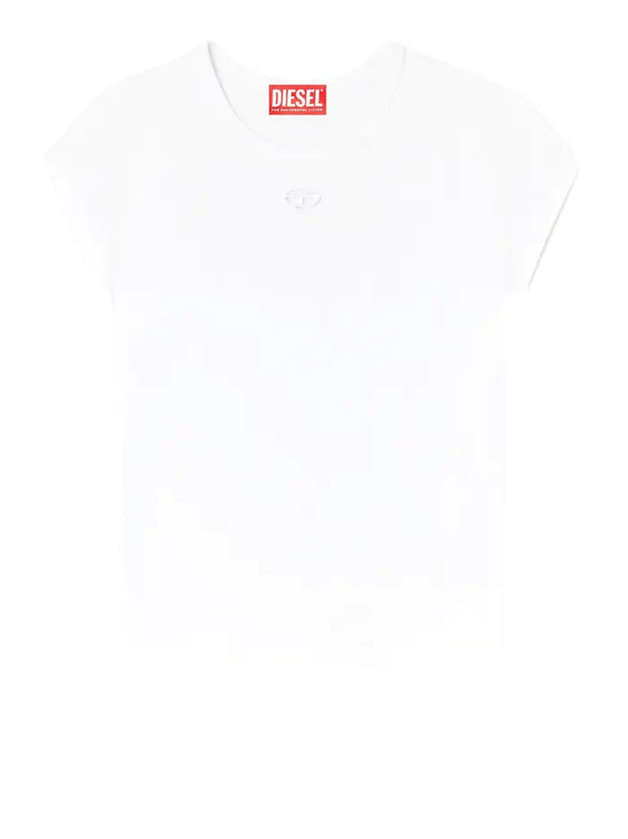 t-shirt diesel da donna - bianco