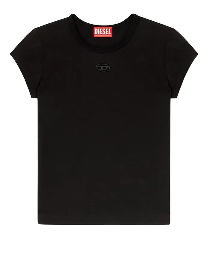t-shirt diesel da donna - nero