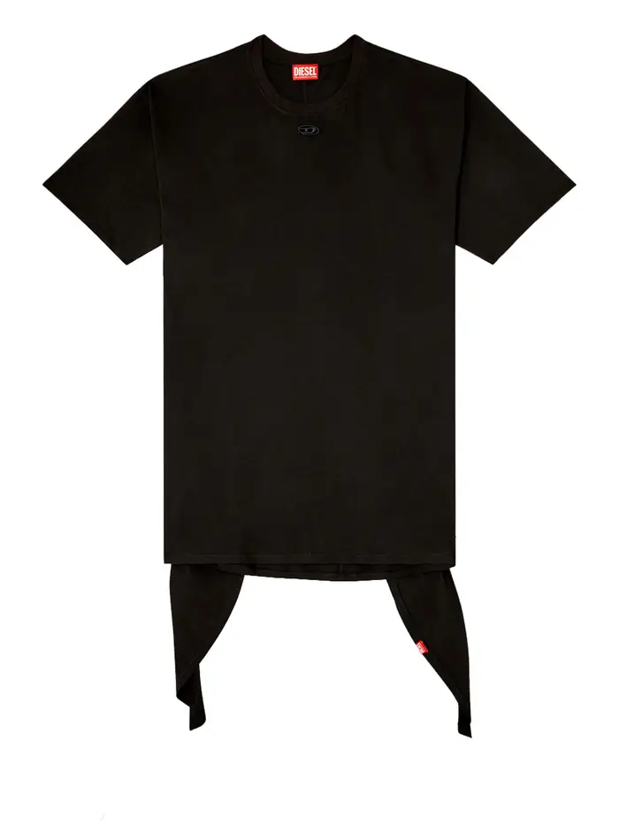 vestito mini diesel da donna - nero