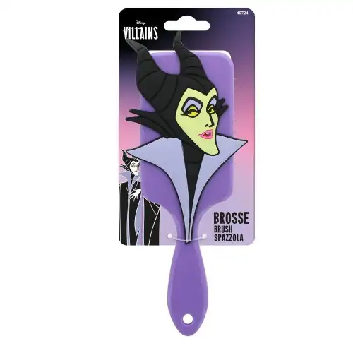 Disney Spazzola per capelli 3D Villains Malefic Violet