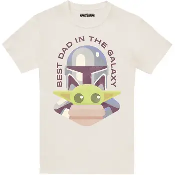 Disney T-shirts a maniche lunghe Dad And Child Beige