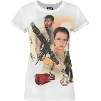 Disney T-shirts a maniche lunghe NS4221 Bianco