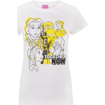 Disney T-shirts a maniche lunghe We re Together Now Bianco