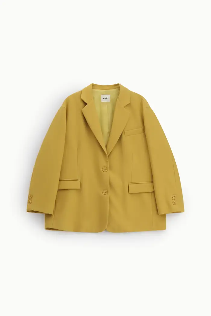 Dixie Blazer doppio bottone tasche con patta