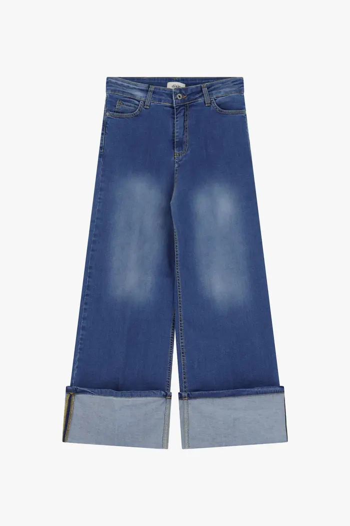 Dixie Jeans a gamba dritta vita alta