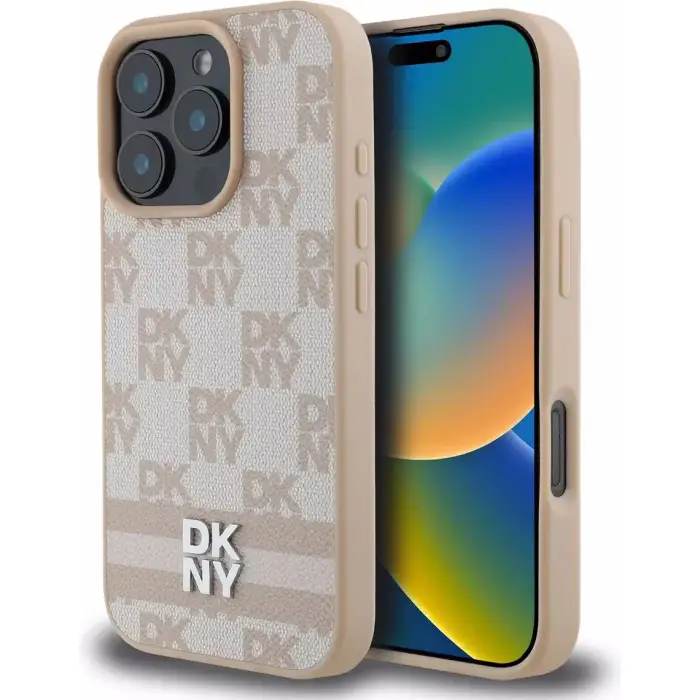 DKNY Cover per smartphone DKHCP16LPCPTSSP iPhone 16 Pro 6 3´´ Rose